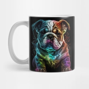 Colorful Dogs Designe #2 by Farbrausch Art 2023. Mug